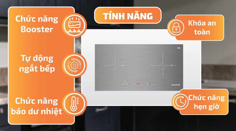 Tính năng của bếp từ Malloca MH-02IS